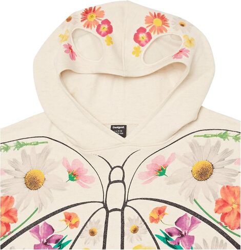 أكمام طويلة منسوجة من Desigual Girl in Saudi Arabia