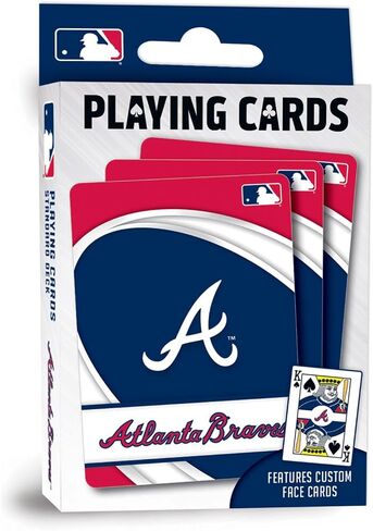 MasterPieces Atlanta Braves Playing Cards in Saudi Arabia