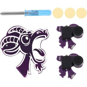 3pcs Prank Screaming Goat Noise Maker, Purple Screaming Goat Appearance 8 Kinds Funny Scream Sounds Hidden Prankster Stuff Machine for Home School Adults Gag Joke Gifts in Saudi Arabia