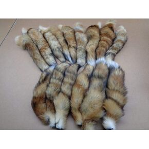Red Fox Tail #1 Quality XL Tanned Fox Tail in Kuwait