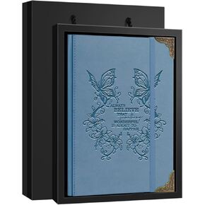 هدايا Whlbhg Butterfly للنساء رجال مجلة Butterfly Butterflor Notebricte Notebricking Gift Inspirational A5 Pink Notebooks for Work Travel School (bink bink bink) in Kuwait