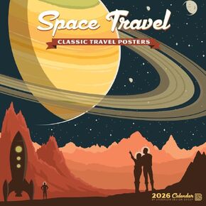 Space Travel (ADG) 2026 12" x 12" Wall Calendar in Kuwait