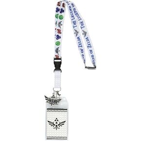 The Legend of Zelda Master Sword Breakaway Lanyard ID حامل شارة 2 بوصة مطاطية in Saudi Arabia