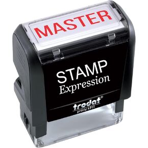 StampExpression - طابع مطاطي للمكتب الرئيسي - الحبر الأحمر (A -5319) in Kuwait