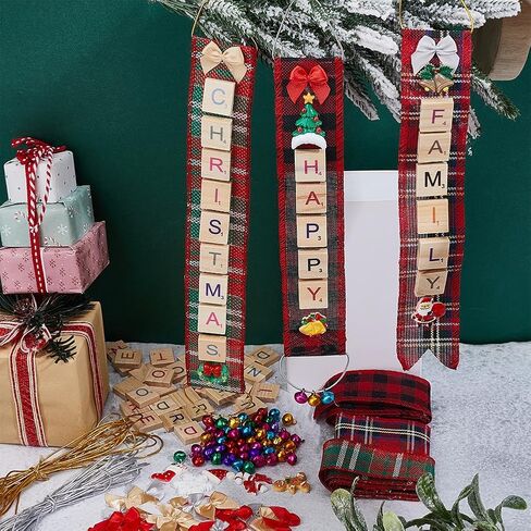 Benecreat 340pcs Christmas Ornaments Kit ، أشكال صغيرة متنوعة (رقاقات الثلج/الأشجار/الأجراس) in Saudi Arabia