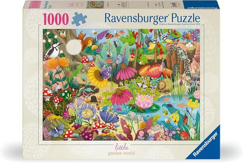 Ravensburger Little Garden World 1000 قطعة Jigsaw Puzzle | نشاط جماعي رائع أو مشروع منفرد | صور مذهلة | مواد معتمدة من FSC in Saudi Arabia