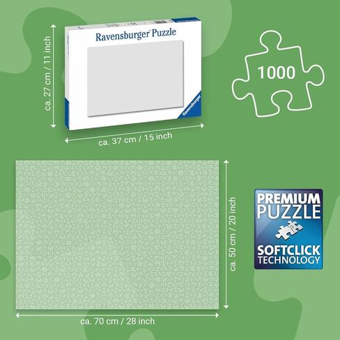 Ravensburger Little Garden World 1000 قطعة Jigsaw Puzzle | نشاط جماعي رائع أو مشروع منفرد | صور مذهلة | مواد معتمدة من FSC in Saudi Arabia