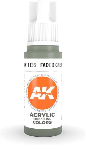 AK Interactive 3rd Gen Acrylic Baded Green 17ml in Saudi Arabia