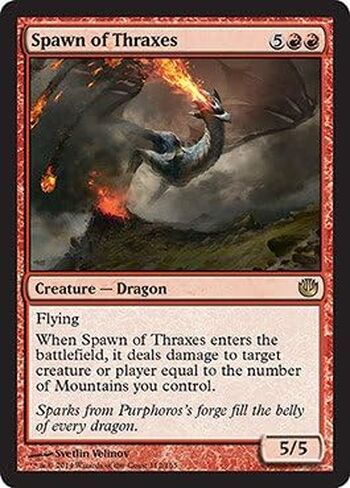Magic The Gathering - Spawn of Thraxes (112/165) - Journey into Nyx in Saudi Arabia
