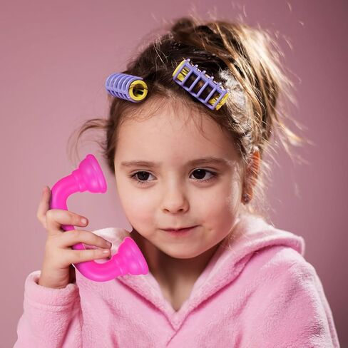 جهاز Toy Phone Receiver 8pcs هاتف همس ملون للأطفال يشجع تنمية الكلام واللعب الإبداعي المثالي للتعليم في مرحلة الطفولة المبكرة in Saudi Arabia