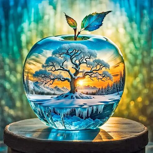 Topmcysg Tree of Life Miamond Art Kits للبالغين ، ومجموعات الطلاء الماس Round 5D للمبتدئين ، ومجموعة طلاء GEM DIY للبالغين ، ولوحات Drill Diamond Dots Compan in Kuwait