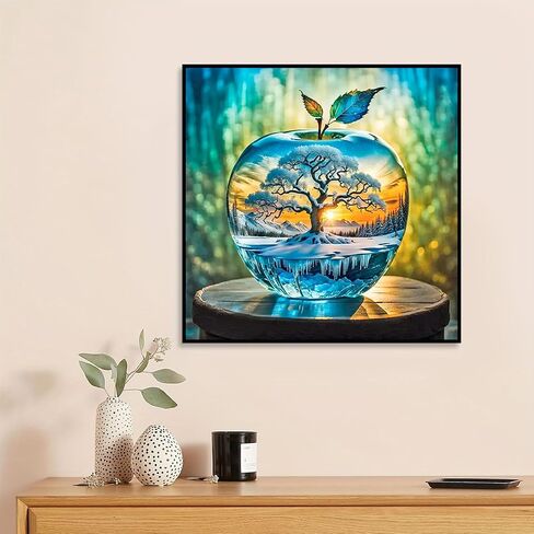 Topmcysg Tree of Life Miamond Art Kits للبالغين ، ومجموعات الطلاء الماس Round 5D للمبتدئين ، ومجموعة طلاء GEM DIY للبالغين ، ولوحات Drill Diamond Dots Compan in Kuwait