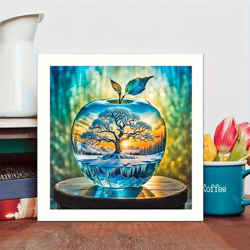 Topmcysg Tree of Life Miamond Art Kits للبالغين ، ومجموعات الطلاء الماس Round 5D للمبتدئين ، ومجموعة طلاء GEM DIY للبالغين ، ولوحات Drill Diamond Dots Compan in Kuwait