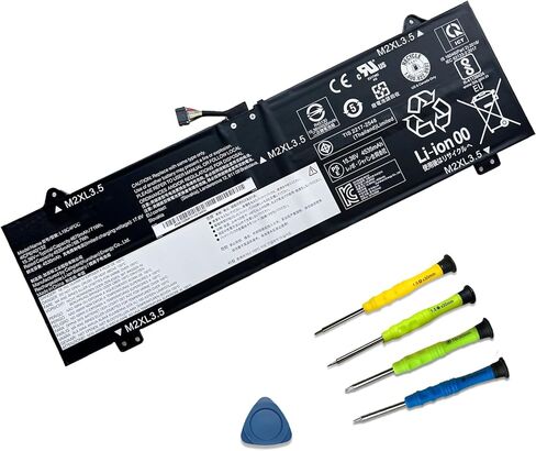 SUNNEAR L19C4PDC Laptop Battery Compatible with Lenovo Ideapad Yoga 7-14ITL5 7-15ITL5 Series Notebook 5B10Z26482 L19L4PDC 5B10Z26485 L19M4PDC 5B10Z26479 15.36V 71Wh 4675mAh in Kuwait
