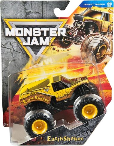 Monster Jam Earth Shaker Monster Truck ، مركبة مصبوبة ، 1:64 ، سلسلة الشاحنات القديمة in Saudi Arabia