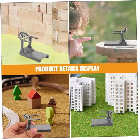 Totority Dollhouse Fitness Litness Association Miniature Gym Equipment Mini Mini Eduction Decoration Miniature Sports Model for Dollhouse in Saudi Arabia
