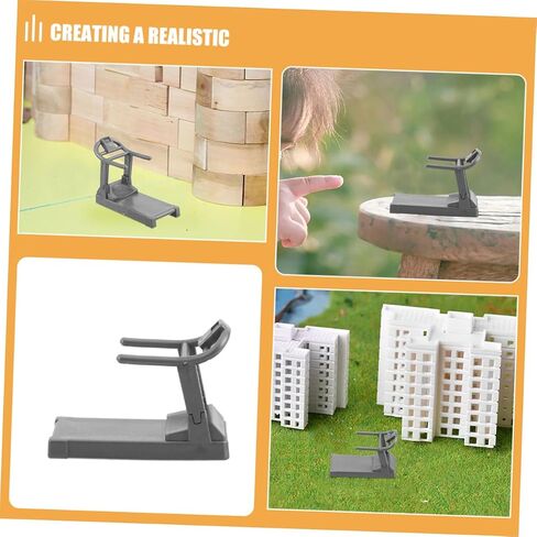 Totority Dollhouse Fitness Litness Association Miniature Gym Equipment Mini Mini Eduction Decoration Miniature Sports Model for Dollhouse in Saudi Arabia
