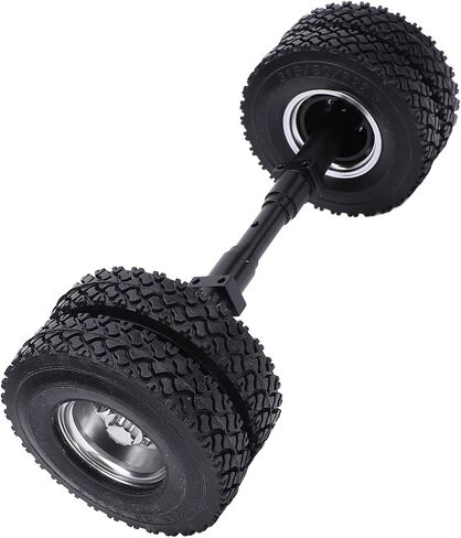 Keenso RC Rear Axle Tire 85mm Rubber Tread 12mm Hex Drive for 1/14 Tractor Trailer with Aluminum Alloy Hub High Load Bearing in Saudi Arabia