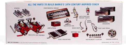 MPC George Barris Raiders Coach 1:25 Scale Model Kit in Saudi Arabia