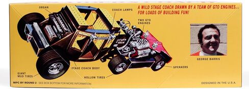 MPC George Barris Raiders Coach 1:25 Scale Model Kit in Saudi Arabia