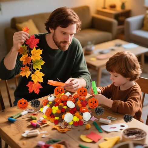 320 PCS Fall Fall Bin Fulers Decorations ، حشو بن الحسية ، أوعية اليقطين ، بومبوم ، أوراق القيقب ، السناجب ، القرع ، البلوط ، مخاريط الصنوبر لسقوط عيد الهالوين الخريف in Saudi Arabia