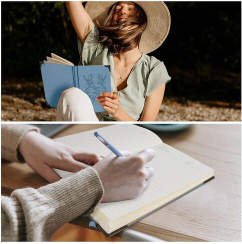 هدايا Whlbhg Butterfly للنساء رجال مجلة Butterfly Butterflor Notebricte Notebricking Gift Inspirational A5 Pink Notebooks for Work Travel School (bink bink bink) in Kuwait