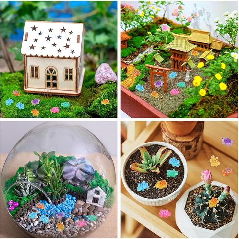 100 Pcs Mini Turtles Resin Tiny Turtles Luminous Dollhouse Miniatures Mini Animals Miniature Garden Figurines Figurines Glow In The Dark Miniatures Resin Cute For Fairy Garden Micro Decoration in Saudi Arabia