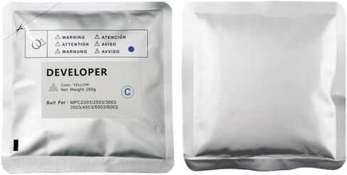 مسحوق مطور متوافق للاستخدام مع Aficio MP C2003 C2503 C3003 C3503 C4503 C5503 C6003 MPC 2003 2503 3503 4503 5503 2504 Carrier 1PC (1PCS Cyan 250g) in Saudi Arabia