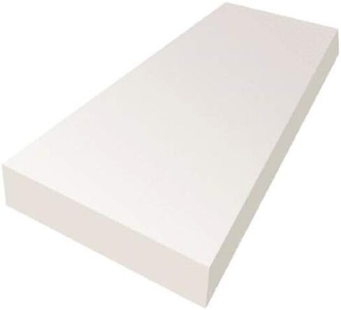 Foamrush 1/2 "H x 38" W × 80 "L وسادة الرغوة ذات الجودة الممتازة عالية الكثافة ، استبدال المقعد ، حشو ورقة مصنوعة في الولايات المتحدة الأمريكية in Saudi Arabia