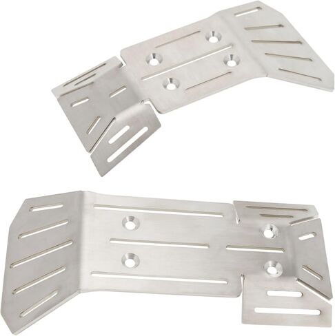 MEUS RACING Stainless Steel Chassis Armor Skid Plate for Traxxas MAXX Slash Upgrades Model# 102076-4 in Saudi Arabia