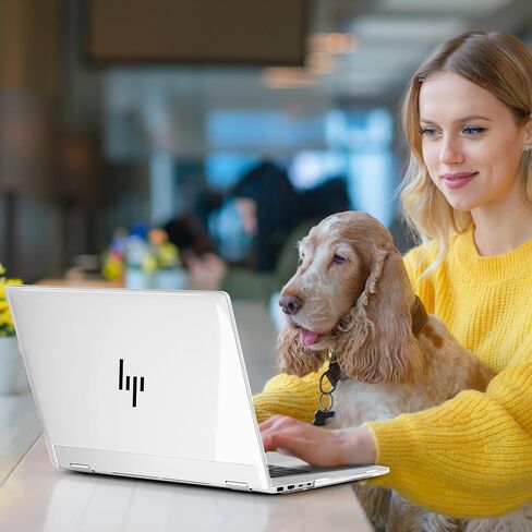 Crystal Clear Case for HP Envy x360 16-inch 2-in-1 Laptop 2024, Lightweight Hard Shell with Scratch-Resistant Protection, Precise Cutouts, Easy Installation, NOT Fitting Any Other HP in Saudi Arabia