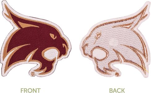 Desert Cactus Texas State University Patch – Embroidered Iron On/Sew On Applique for Blazers, Jackets, Backpacks, Bags, Hats & Tactical Gear – Texas State Bobcats (Patch - Design A) in Saudi Arabia