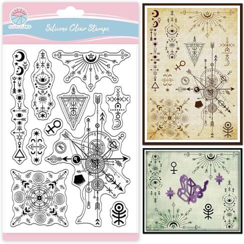 Globleland Vintage Sheet Music Background Clear Clear For Card Music Notes Lace Silicone Clear Stamps Words Wordrent Stamp Seal for DIY Scrapbooking in Saudi Arabia