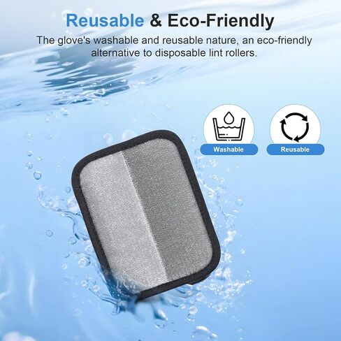 2 Pcs Static Pet Hair Remover: Electrostatic Pet Hair Removal Gloves, Reusable Cat Dog Hair Remover Tool, Grooming Gloves Brush for Couch, Furniture, Carpet, Clothes, Car Seat in Saudi Arabia
