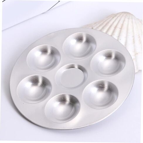 Lurrose 2pcs Palette Platets Playts Playts Playts Tray Plagment Treshing Treshing for Art Craft Student in Saudi Arabia