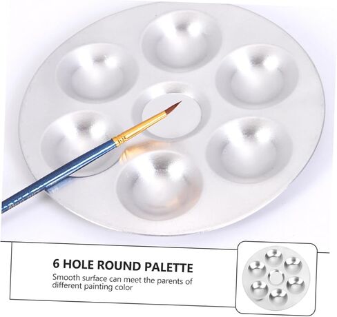 Lurrose 2pcs Palette Platets Playts Playts Playts Tray Plagment Treshing Treshing for Art Craft Student in Saudi Arabia