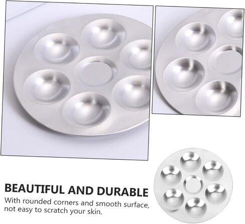 Lurrose 2pcs Palette Platets Playts Playts Playts Tray Plagment Treshing Treshing for Art Craft Student in Saudi Arabia