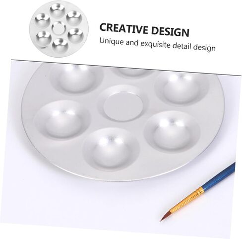 Lurrose 2pcs Palette Platets Playts Playts Playts Tray Plagment Treshing Treshing for Art Craft Student in Saudi Arabia