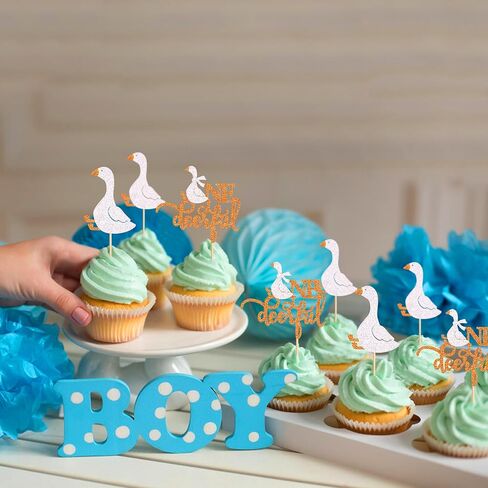 Ercadio 40 Pcs Edible Happy Birthday Cupcake Toppers Picks Colorful Birthday Theme for Celebrate Baby Shower Parties Anniversary Party Decoration Supplies in Saudi Arabia