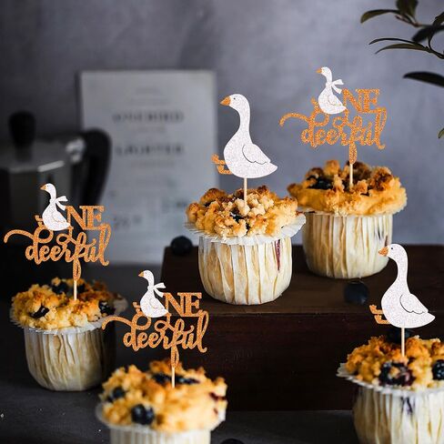 Ercadio 40 Pcs Edible Happy Birthday Cupcake Toppers Picks Colorful Birthday Theme for Celebrate Baby Shower Parties Anniversary Party Decoration Supplies in Saudi Arabia