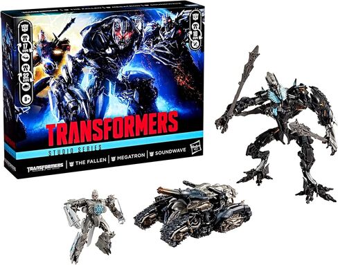 سلسلة Transformers Studio Series Revenge of the Fallen ، Action Action Figure 3-Pack ، Robot Toys ، Ages 8+ (Amazon Exclusive) in Saudi Arabia