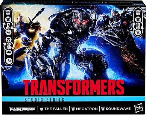 سلسلة Transformers Studio Series Revenge of the Fallen ، Action Action Figure 3-Pack ، Robot Toys ، Ages 8+ (Amazon Exclusive) in Saudi Arabia