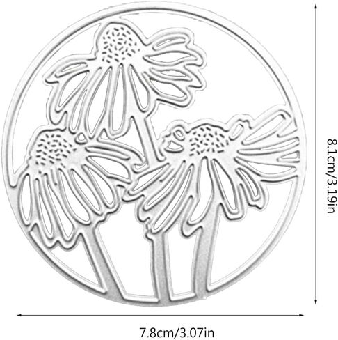 Chrysanthemum Embossing Stencil Cutting Dies, for DIY Scrapbooking Photo Album Decorative Embossing Paper Dies for Card Making Templated in Saudi Arabia