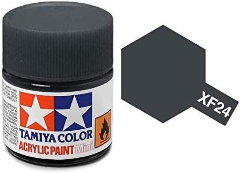 Tamiya 81724 Acrylic Mini XF24 Dark Gray 1/3 Oz in Saudi Arabia
