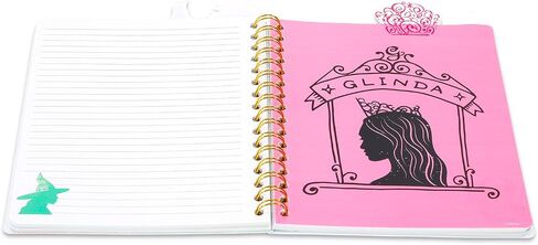UNIVERSAL ALL-ACCESS Wicked Tabbed Journal Set - Bundle with Elphaba and Glinda Notebook with Tab Dividers, Stickers, More for Kids, Adults | Wicked Journal Notebook Stationery in Saudi Arabia