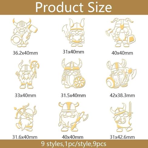 Olycraft 9pcs 1.6x1.6 inch galaxy و planet ملصقات معادن ذهبية ملصقات معدنية ذاتية الزخرفة شارات القصاصة حافة ملصقات معدنية ذهبية منقوشة لزخرفة الهاتف راتنجات DIY in Saudi Arabia