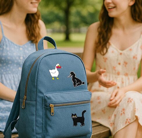 مجموعة من 2 رقعة شعار Talk to Me Goose and Viking Berserker Rune - رقعة خطاف مطرزة معنويات عسكرية تكتيكية مضحكة تدعم خلفية سوداء in Kuwait