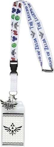 The Legend of Zelda Master Sword Breakaway Lanyard ID حامل شارة 2 بوصة مطاطية in Saudi Arabia