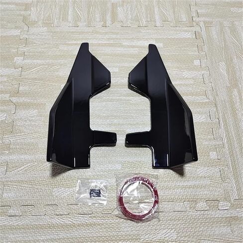 متوافق مع BMW G42 220d 218i 220i 230i M240i Xdrive 2door Coupe 2022-2024 ABS Side Skirt Spifuser Diffuser Winglet Side Wing Lip (مظهر الكربون) in Kuwait