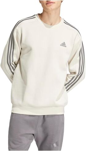 adidas Essentials Fleece 3-Stripes Sweatshirt in Saudi Arabia